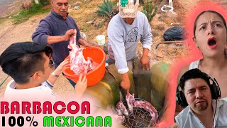 BARBACOA MEXICANA BAJO TIERRA  La Comida de MEXICO es UNICA  Reacción [upl. by Coward]