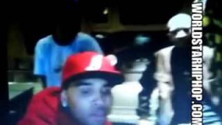 Chris Brown Imitates Trey Songz [upl. by Karlene]