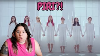 Dreamcatcher What  PIRI  Deja Vu  RoSE BLUE MV Reaction [upl. by Sadler]