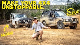 HANDS DOWN the BEST mod for 4WDING  PATROL VS PAJERO 4x4  WE ARE BACK in KINGLAKE [upl. by Subir]