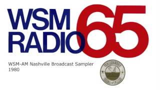 WSM AM Broadcast Sampler 1980 [upl. by Willow]