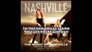 Wrong For The Right Reasons  Connie Britton Nashville Lyrics [upl. by Atinahs]