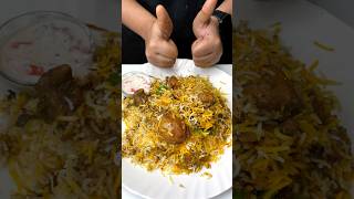 Hyderabadi Chicken Biryani shorts food cooking asmr [upl. by Ciapha]