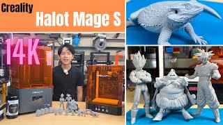 Creality Halot Mage S 14K resin 3D printer Review [upl. by Evangelin]