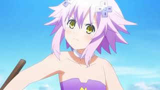 Neptune vs Neptune GT  Hyperdimension Neptunia OVA 2 Scene Link in the description [upl. by Lucrece]