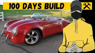 Homemade Porsche 356 Speedster Kit Car WithOut CNC Machine amp WithOut 3D printing [upl. by Berkow704]