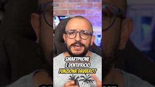 Smartphone graffiato Non usate il dentifricio per togliere i graffi dallo schermo shorts [upl. by Krute104]