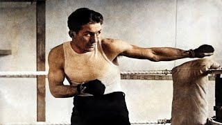 Georges Carpentier RARE Training before the quotFight of the centuryquot COLORIZED [upl. by Hamrnand422]