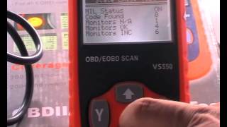 How to Use VS550 VgateScan OBDEOBD Scan Tool [upl. by Cogan602]