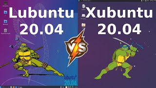 Lubuntu 2004 vs Xubuntu 2004 [upl. by Aileek]