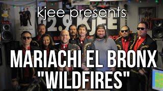 Mariachi El Bronx  quotWildfiresquot Live at 929 KJEE [upl. by Yarod]