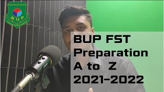 BUP FST Preparation FST Book Book for BUP Admission 2122 2ND Timer  FST Preparation [upl. by Aliekat285]