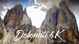 Dolomiti Dolomites  The Epic Italian Dolomites Captured By Drone [upl. by Wohlert]