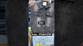 Denim Jacket For Boys Rs 299🔥 Mens Fashion  Denim Jacket shorts jacket denim trending [upl. by Haisej353]