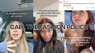 Tankinis Y2K fashion and the fear of looking cheap and tacky on tiktok [upl. by Corby388]