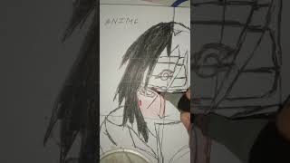 itachi drawing in 4 different types pt1AXDBOSSDrawinglikesharesubscribe [upl. by Gnilyam]