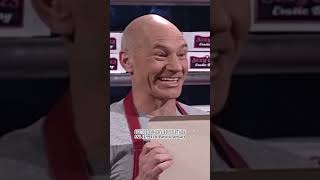 Patrick Stewart makes the worst bachelor party cakes [upl. by Ahsirtap286]