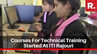 JampK Courses For Technical Training Started At ITI Rajouri Boost To Skill Development [upl. by Kamerman]