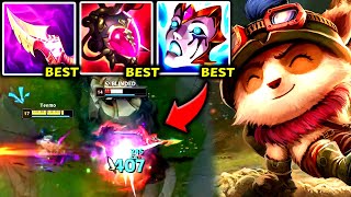 TEEMO TOP IS FRUSTRATING AND 1 MOST HATED AND I LOVE IT👌  S14 Teemo TOP Gameplay Guide [upl. by Tiebold]