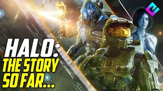 Halos Entire Story in 12 Minutes Halo The Story So Far [upl. by Eterg]