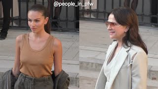 Thylane Blondeau amp Juliette Binoche  Kenzo Menswear SS25 fashion show in Paris  19062024 [upl. by Hamaso]