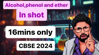 2024  one shot of alcoholphenol and ether  12thCBSE [upl. by Prasad]