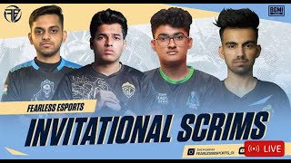 INVITATIONAL SCRIMS LIVE bgmi godl soul GodLikeEsportss blindesportsofficial [upl. by Wilda]