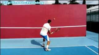 Tennis Practice Wall  Training Drills Part 2 [upl. by Leo]