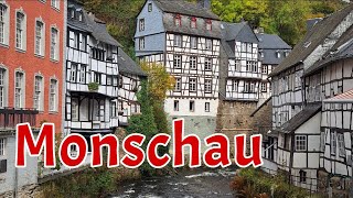 Monschau wirklich die schönste Kleinstadt in DeutschlandOktober 2024 [upl. by Collayer129]