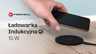 Ładowarka indukcyjna Qi 15W  Forcell [upl. by Greenes]