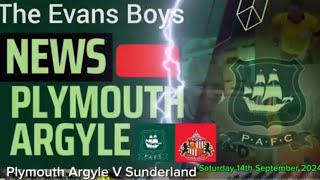 ABSOLUTE SCENES Devonport End Plymouth Argyle 32 Sunderland Matchday Highlights Vlog 140924 [upl. by Waterer]