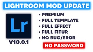 UPDATE‼️ lightroom mod apk terbaru 2024 no password and mobile legends [upl. by Nyrad]