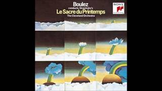 Stravinsky quotRite of springquot  Pierre Boulez 1969 from LP [upl. by Alva]