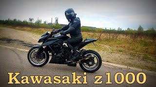 Kawasaki z1000 acceleration 2010  2014 [upl. by Innoc]