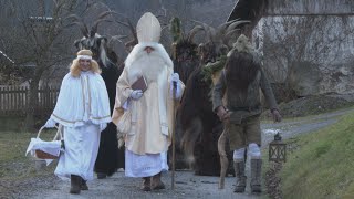 KRAMPUS IN BAD HOFGASTEIN BREITENBERG 2019 [upl. by Ahteres]