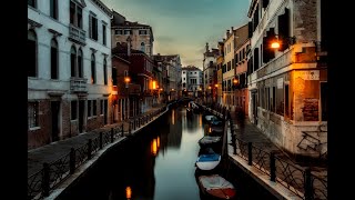 Live Walking Tour  Venice at dusk in Cannaregio district [upl. by Capriola]