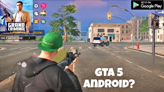 Grand Criminal Online SandBox  Android Gameplay Part 15 [upl. by Carmita]