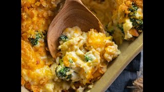 Chicken Broccoli Rice Casserole [upl. by Fay853]