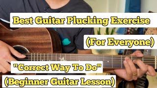 How To Do Plucking or Fingerpicking  Learn In Just 4 Minutes [upl. by Aerdnaxela]