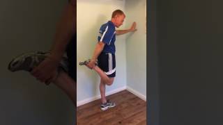 Standing Quadriceps stretch with glute squeeze [upl. by Eikcuhc]