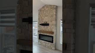 Stone Fireplace [upl. by Akinhoj664]