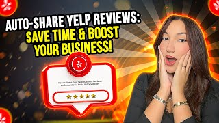 Double Your Sales By Auto Posting Yelp Reviews to Social Media with AI Automation [upl. by Atinna]