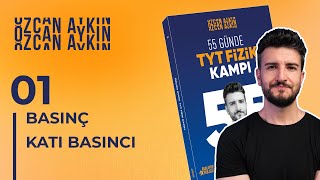 55 Günde TYT Fizik Kampı  30 Gün  Basınç  1  Katı Basıncı  2025 [upl. by Dnomse]