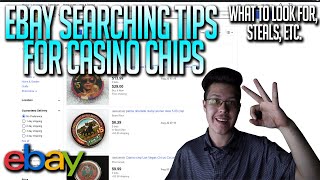 eBay Searching Tips for Casino Chips [upl. by Einnhoj]