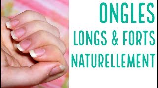 4 recettes SIMPLES et NATURELLES pour de beaux ongles FORTS et LONGS [upl. by Atteuqram]