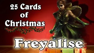 25 Cards of Christmas Freyalise Llanowars Fury [upl. by Nnyletak]