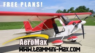 FREE TEAM MiniMax ultralight aircraft and experimental amateurbuilt aircraft plans [upl. by Margarita]