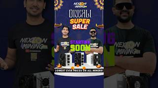 CHEAPEST ASIC MINERS EVER🔥 DIWALI SUPER SALE 2024 Starts soon 🚀 Crypto mining India 🇮🇳 [upl. by Korff694]