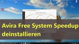 Avira Free System Speedup deinstallieren [upl. by Ricky]