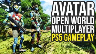 Avatar Frontiers of Pandora Co Op Gameplay On PS5  Open World Exploration Avatar Co Op Gameplay [upl. by Jonati]